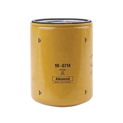 Elementos de filtro de lubricante para excavadoras de eficiencia avanzada 1R0714 Filtro de aceite para motores diesel