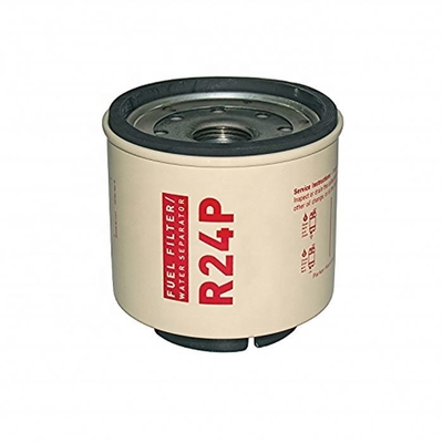 R24P Elemento de filtro separador de agua de combustible 30 micrones con papel filtro de hierro