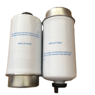 Separador de combustible y agua de hierro 504107584 FS19982 con material de hierro blanco