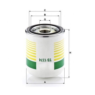 Filtro para secador de aire TB1374X