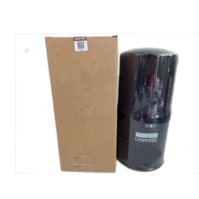 OEM Acceptable Filtro de aceite de lubricante para las partes de camiones de bombeo 3694660 LF17579 papel de filtro de hierro