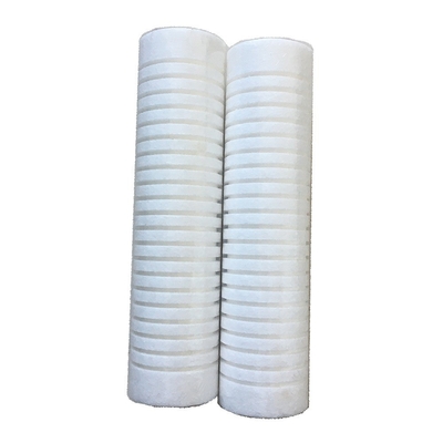 20&quot;x4.5&quot; Gran azul PP Hielo Polipropileno Spun Sedimento 5 Micrones Filtro de agua Ro Pp Filtro
