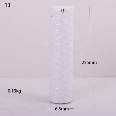 65*255mm Filtro de agua industrial Filtro de malla de nylon Elementos de filtro roscado de sedimentos