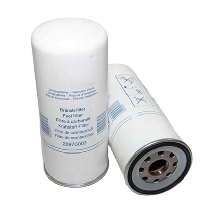 Se requiere del cliente 20976003 Partes del motor del camión Elemento de filtro de combustible Número de referencia P550529