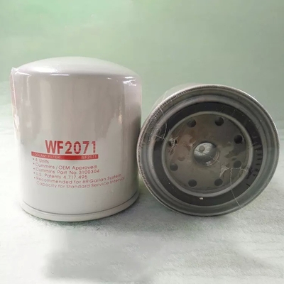 Filtro de agua de refrigeración para motores diesel de tractores con precisión de filtración de 1 a 100 micras