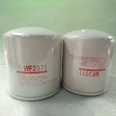 Filtro de agua de refrigeración para motores diesel de tractores con precisión de filtración de 1 a 100 micras