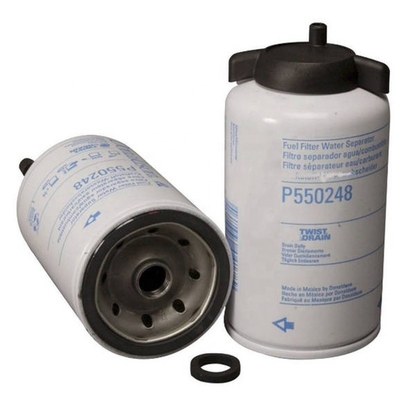 Papel de filtro y filtro para separador de agua de combustible de hierro P550248 para el modelo de camión del suministro