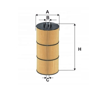 A4721841225 Partes de camiones Elemento de filtro de aceite P551005 A4721840525 A4721800109 DC222896