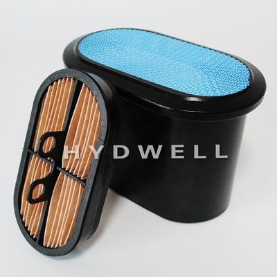 Elemento de filtro de aire del cargador de ruedas de excavadora P783815 P783826 AF26656 AF26655 para hoteles