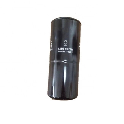 Número de parte 600-211-1231 Filtro de aceite giratorio de lubricante para motores de excavadoras para equipos pesados