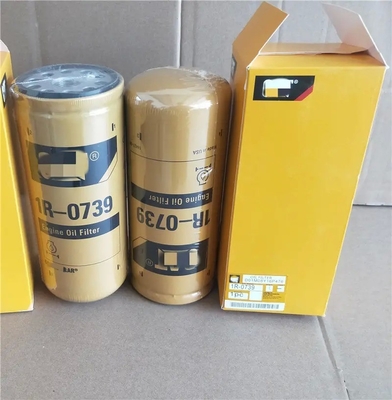 Filtro de aceite universal 1R-0739 1R0739 para piezas de repuesto de motores de excavadoras Caterpillar