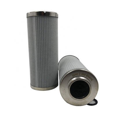 0240d020bn4hc Cartucho de filtro de aceite hidráulico para aplicaciones hidráulicas de flujo