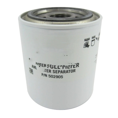 Papel de filtro de hierro 502905 BE 33364 FILTRADOR de gasolina para la eficiencia de filtración de los motores de camiones
