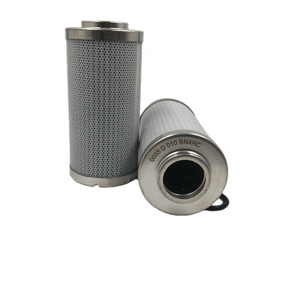 Material de filtro de fibra de vidrio Elemento de filtro de aceite hidráulico 0055D020BN4HC 0055D010BN4HC