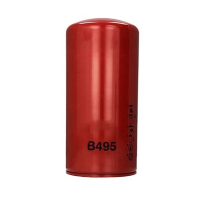 Partes del motor de camión Filtro de aceite de lubricante giratorio B495 con número de pieza y tamaño estándar