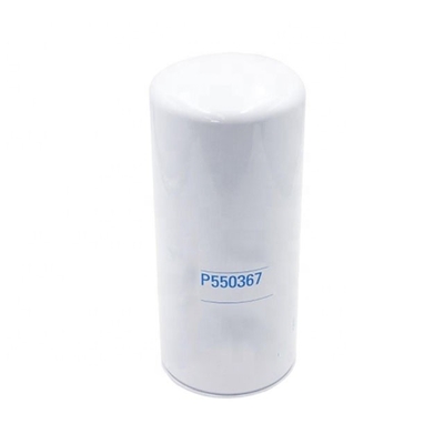 Filtro de aceite de lubricante de camión P550367 y eficaz para vehículos blancos pesados