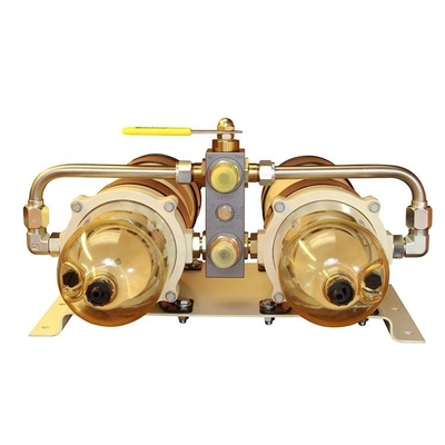 Conjunto de filtros de separador de agua para turbinas diésel móviles 751000FHX 10 Micron Duplex