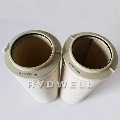 Filtro HC8304FCS16H para material de fibra de vidrio y sistema hidráulico dentro del aceite hidráulico