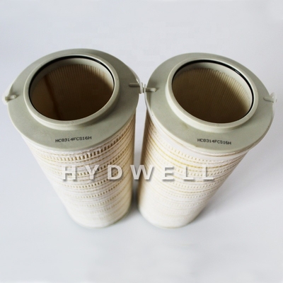 HC8314FCS16H Elemento de filtro de aceite hidráulico industrial para sistemas de filtración mejorados