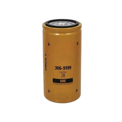306-9199 Filtro de combustible para excavadoras diesel con rendimiento estándar y hierro de papel de filtro