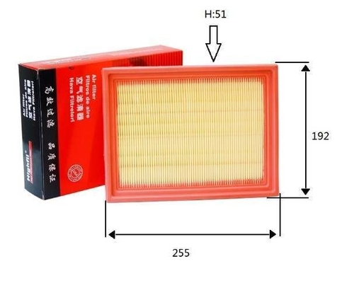 Filtro de aire de PU para piezas de motor de automóviles MG5--50016901 Filtro de aire acondicionado Apoyo en línea