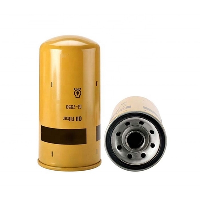 Filtro de aceite de excavadora giratorio de doble flujo 5I7950 Lf17335 Bd7158 P502093 para CATERPILLAR