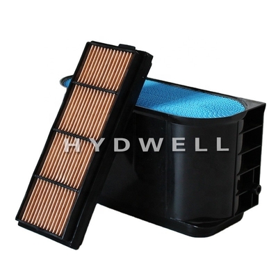 Modelo de camión Cartucho de filtro de aire de panal de miel para camión AL215053 AL215054 para piezas del motor