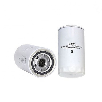 Componentes del motor del camión Elemento de filtro de aceite de lubricante de rotación WIX57037 57037 93*173mm de Hydwell