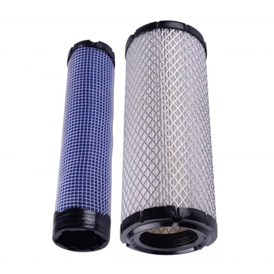 El elemento de filtro de aire de la excavadora del sistema de combustible diesel 4417516 P821575 Af25551 Af25552 P822858