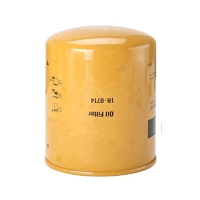 Elementos de filtro de lubricante para excavadoras de eficiencia avanzada 1R0714 Filtro de aceite para motores diesel