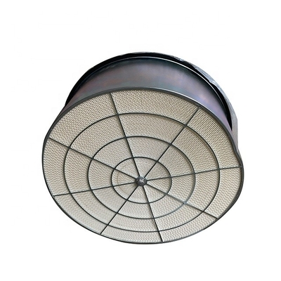 Cartucho de filtro de aire de fibra de vidrio para tractores y partes del motor OE NO. 2116040258