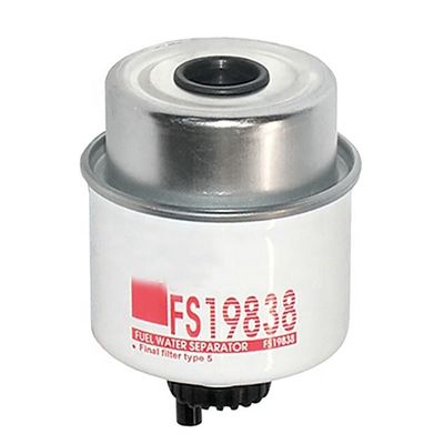 Separación de combustible/agua 84*84*116mm Elemento de filtro de combustible para partes de motores de excavadoras y tractores