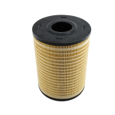 1R0726 Partes de motores de camiones Elemento de filtro de aceite lubricante LF557500 con papel filtro y hierro
