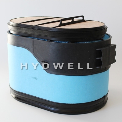 Filtro de aire de panal de miel P608667 P607557 para motores de tractor y piezas diesel 87356545 87356547