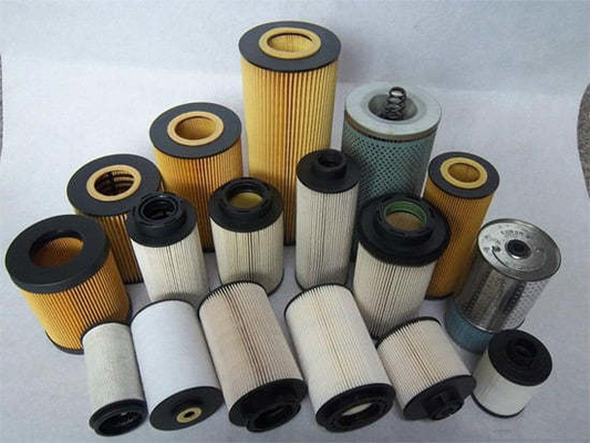 Filtro hidráulico de aceite para motores de tractores Partes 0251RK010BN4H1RC Material de fibra de vidrio