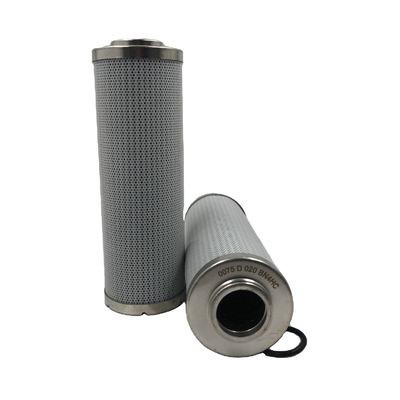 Fibra de vidrio de papel hidráulico de filtro de aceite elemento 0075D020BN4HC para en diversas aplicaciones
