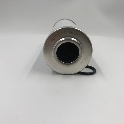 Fibra de vidrio de papel hidráulico de filtro de aceite elemento 0075D020BN4HC para en diversas aplicaciones