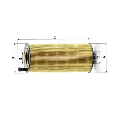 4701800109 LF17548 Filtro de lubricante de suministro de pozos hidráulicos para motores de camiones HU12006z 4701840625
