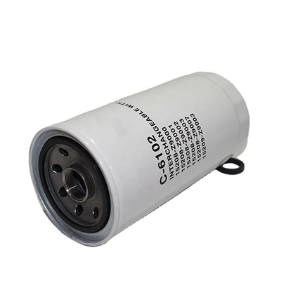 Partes de motores de camiones C-6102 Elemento de filtro de aceite lubricante con tecnología de filtración avanzada