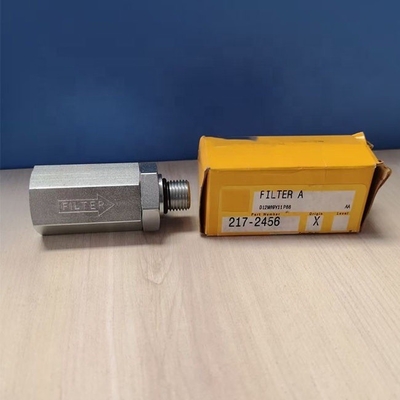 217-2456 SH70194 Repuestos de motores de tractores Filtro hidráulico de aceite con papel de fibra de vidrio