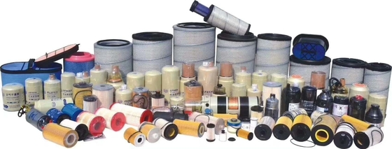 Material de papel de fibra de vidrio P550702 PT8380 91803 159274A1 84273710 Filtro hidráulico de aceite
