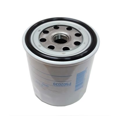 Partidas de excavadora Motor de rotación en el filtro de aceite de lubricante p502039 para mejorar la protección del motor