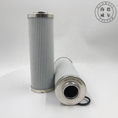 0075D010BN4HC Filtro hidráulico de aceite Fibra de vidrio para filtros de purificación industrial