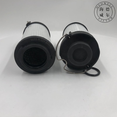 60*144mm de fibra de vidrio de acero inoxidable elemento de filtro de aceite hidráulico para suministros personalizados