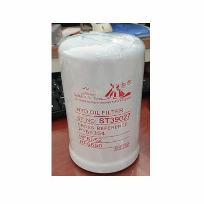 ST39027 P165354 HF6552 HF6550 Filtro hidráulico de aceite para equipos de construcción