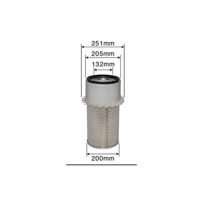 AF4858KM Filtro de aire para camiones