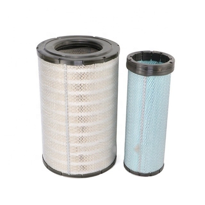 Modelo de camión Elemento de filtro de aire de camión P958209 P958208 para excavadora 3754302 Parte del motor
