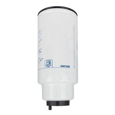 Hydwell Supply Truck Motor Parts Filtro de combustible 4587259 con hierro y papel de filtro