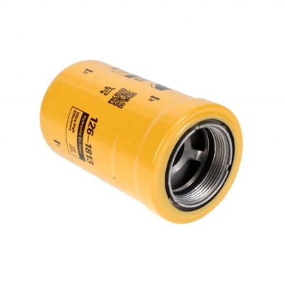 Filtro hidráulico de aceite para piezas de automóviles 126-1813 de papel de hierro y fibra de vidrio