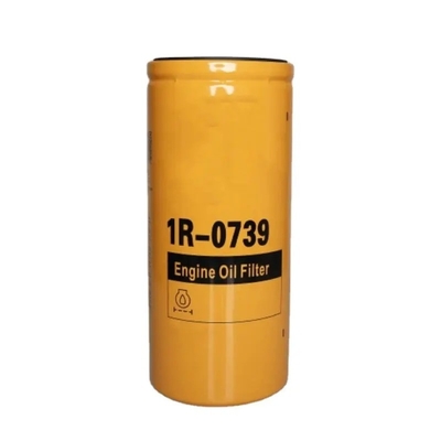 Partes de repuesto para motores de excavadoras Filtro universal 1R-0739 con papel de filtro y hierro